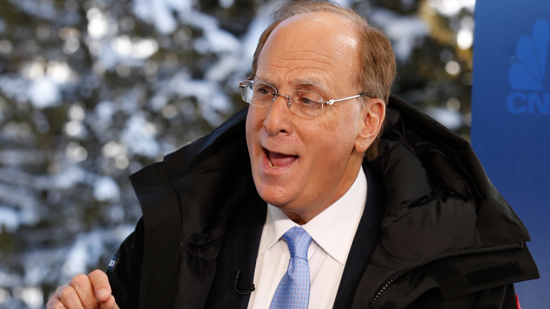 BlackRock’s Fink says that the bond market will tell us where we’re going