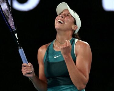 Sabalenka is aiming to win her third straight Australian Open title.