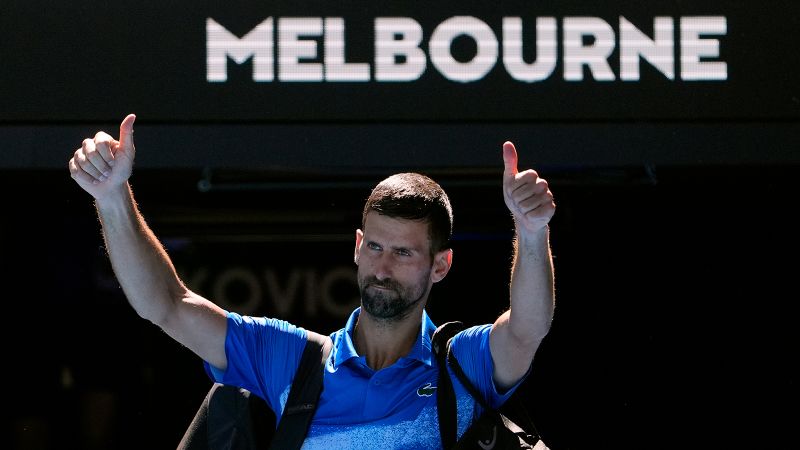 Novak Djokovic retires from Australian Open semifinal due to injury | CNN