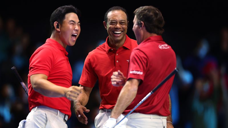 Tiger Woods’ Jupiter Links team claims TGL’s first ever overtime win in thrilling matchup with Rory McIlroy’s squad | CNN