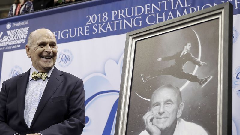 Dick Button, Olympic great and voice of skating, dies at 95 | CNN