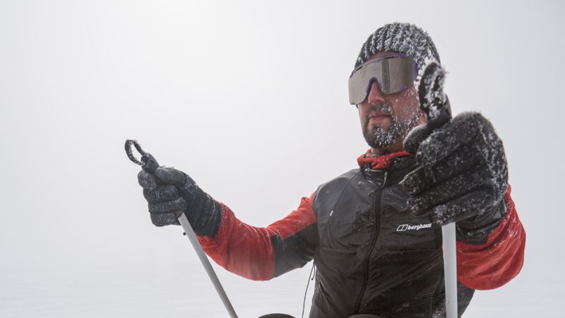 Paralyzed from the waist down from a climbing accident, this adventurer is going to ski hundreds of miles across Antarctica | CNN