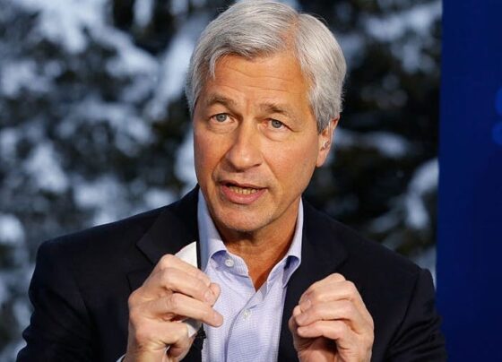 Jamie Dimon sounds the alarm on stocks, says the market is looking 'kind of inflated'