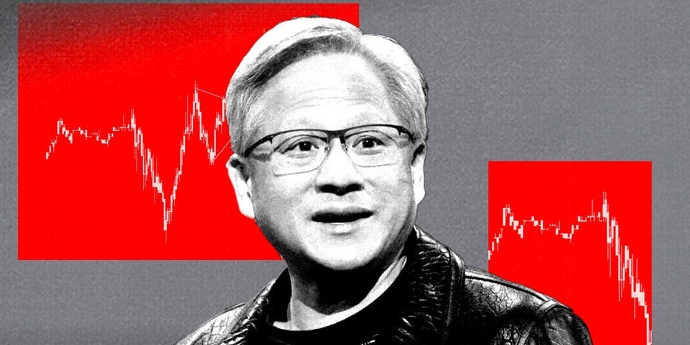 Nvidia stock has crossed a red line that points to more pain after this week’s DeepSeek rout