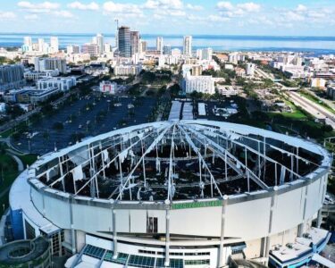 Rays commit to Tropicana Field repairs, but time is ticking for 2026 opener | CNN