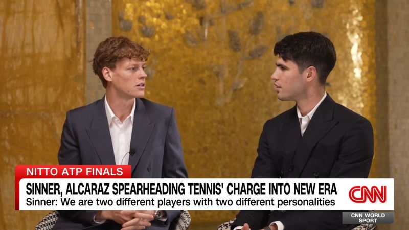 Sinner & Alcaraz spearheading tennis’ charge into a new era | CNN