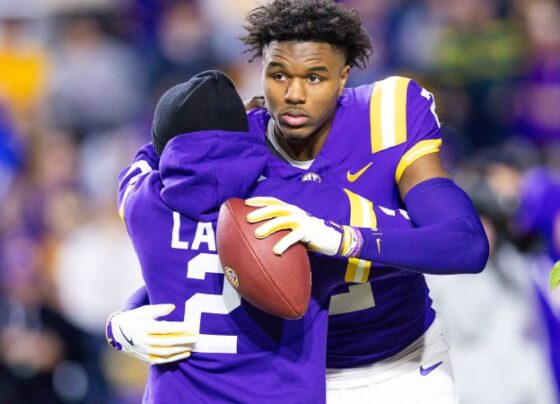 Standout LSU wide receiver Kyren Lacy wanted by police following deadly hit-and-run crash | CNN