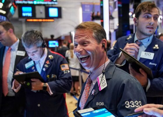 Stock market today: Dow soars 634 points and yields fall after cool CPI and strong bank earnings