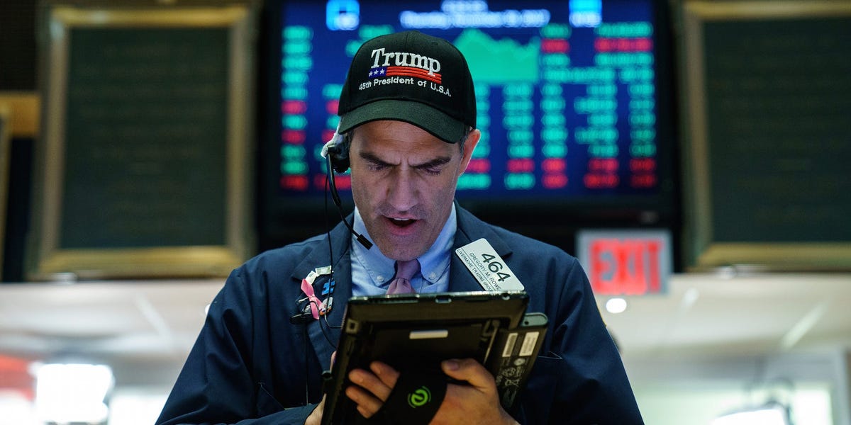 The stock market is on pace for its best week since Trump’s election win