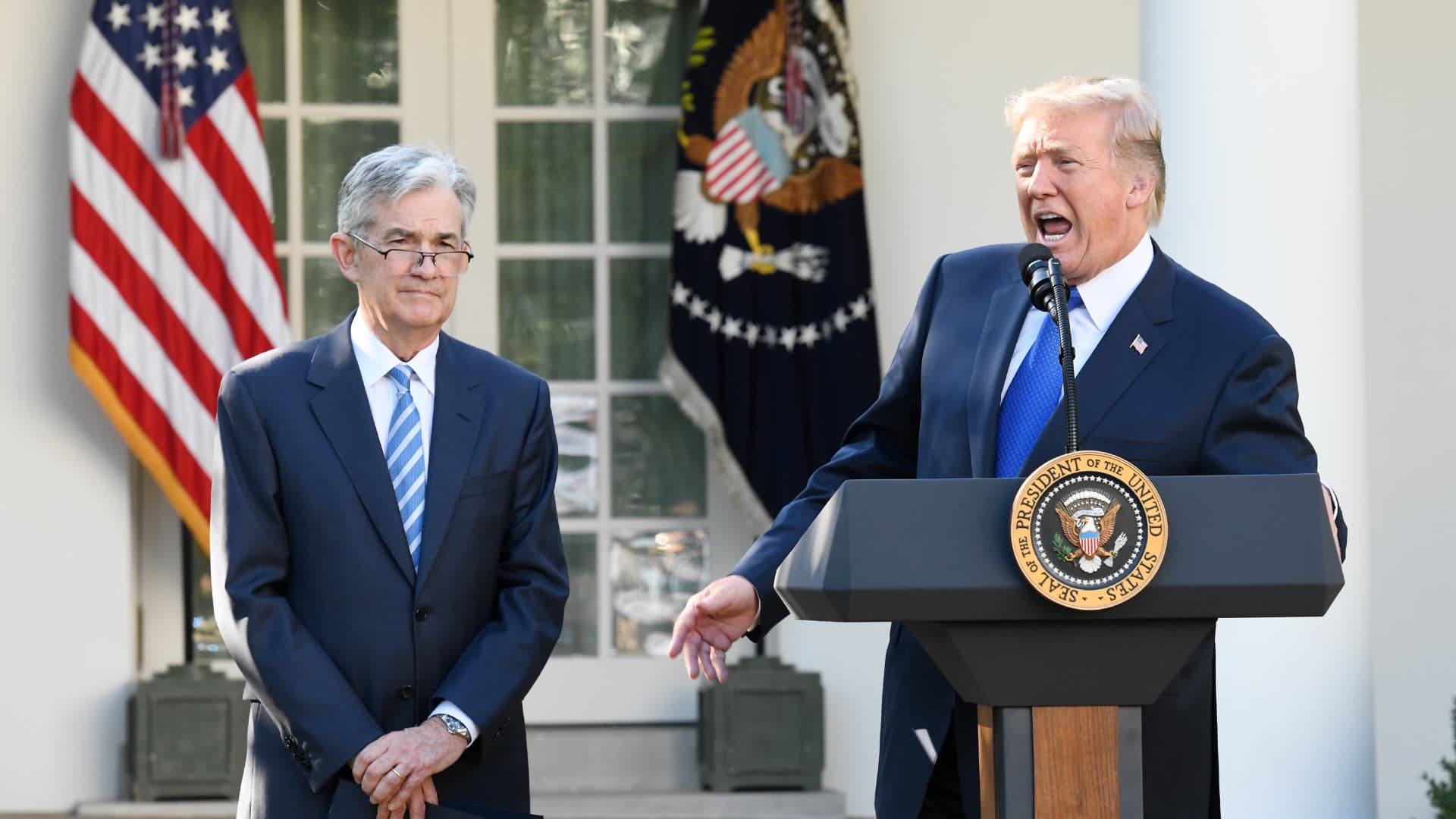 Trump accuses Fed, Powell of creating inflation on heels of rate decision