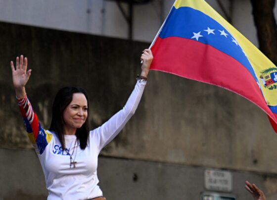 Venezuela opposition leader Machado arrested, local media says, citing staffer