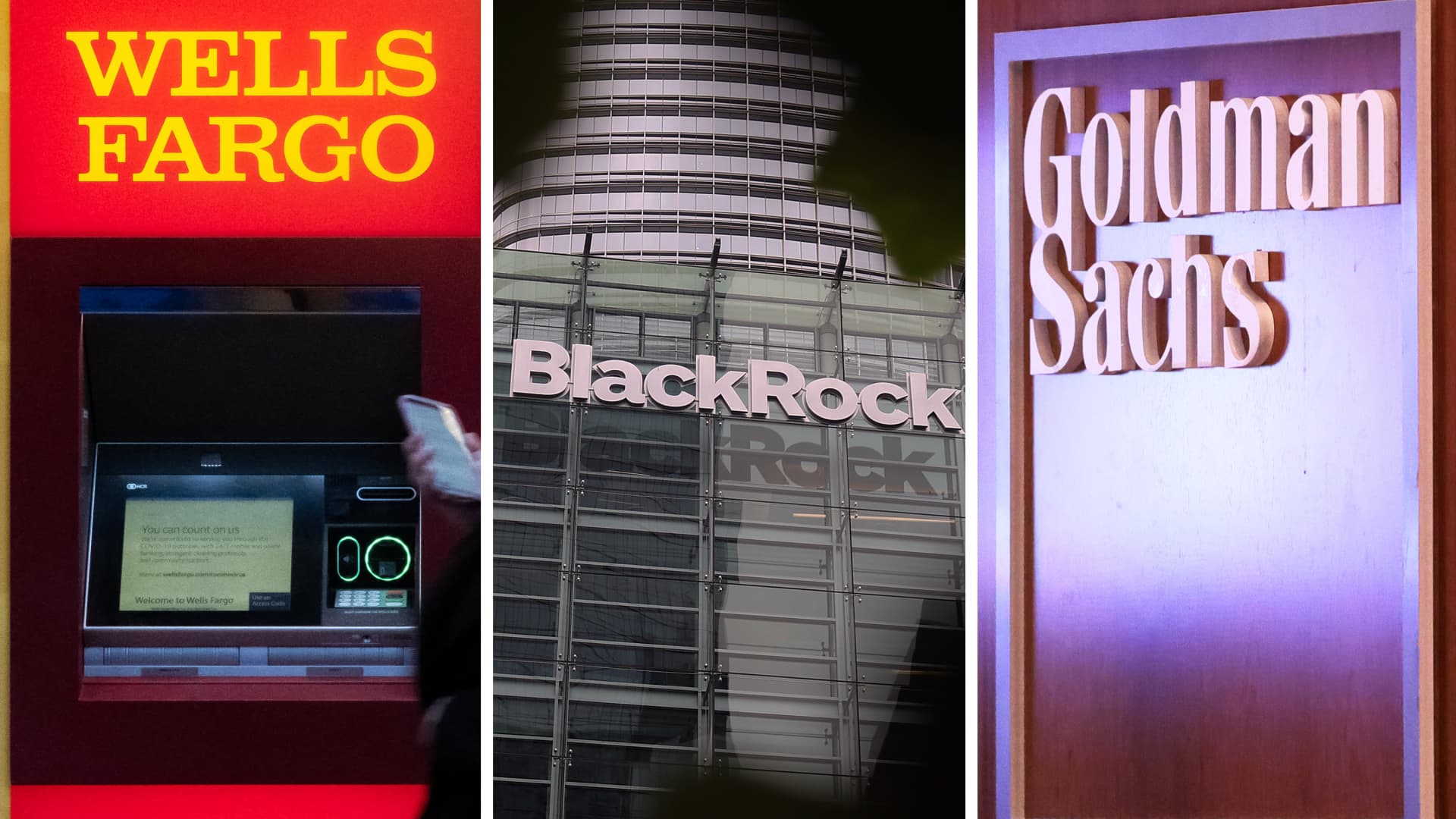 Wells Fargo, Goldman Sachs, BlackRock Q4 earnings preview