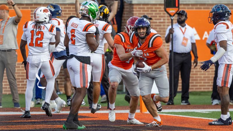 After losing brother in Bourbon Street attack a month ago, wide receiver Jack Bech honors him at Senior Bowl | CNN