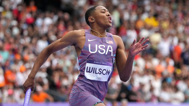 Quincy Wilson, an Olympic gold medalist and straight-A student, is ‘more focused in the classroom than on the track’ | CNN