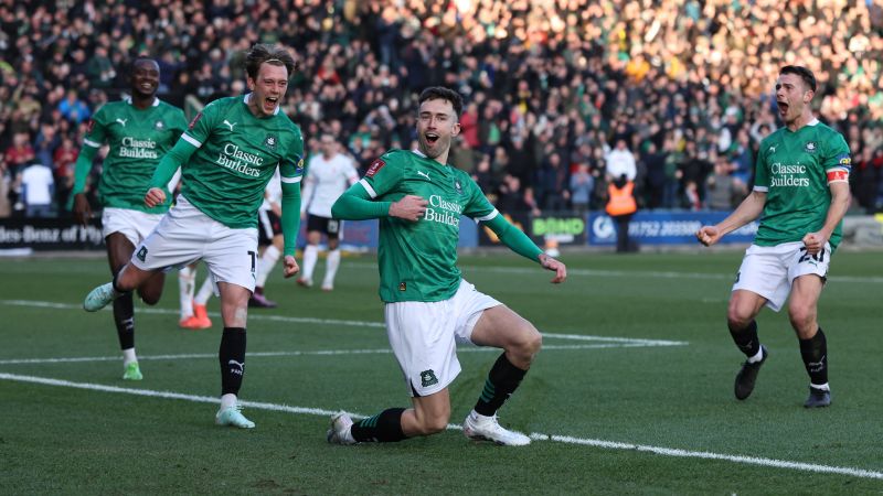 Liverpool stunned by second-tier Plymouth Argyle in the FA Cup | CNN