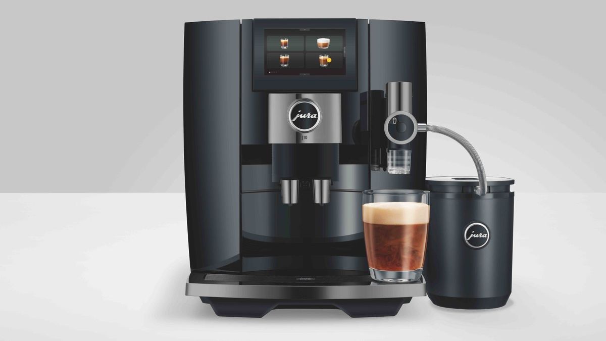 Jura’s new coffee machine brews hot or cold and can even add your choice of syrup