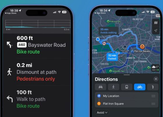 Apple Maps just got a lot better for cyclists in the UK – here’s what’s new