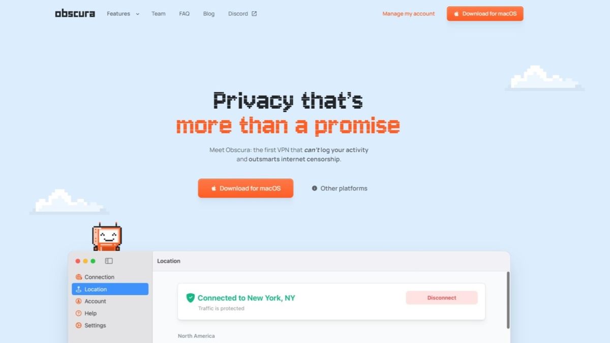 Obscura VPN promises to “set the standard for the next-generation of VPNs”