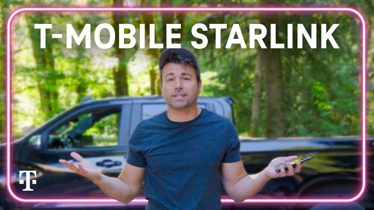 Mark Rober Texts His Dad From a Satellite | T-Mobile - YouTube