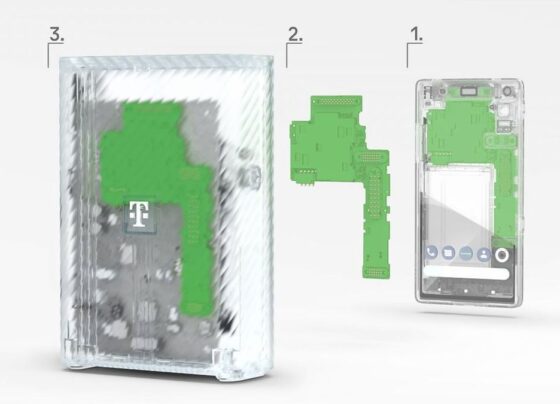 Deutsche Telekom will demo a new router that uses recycled components from smartphones and it should get Fairphone on alert