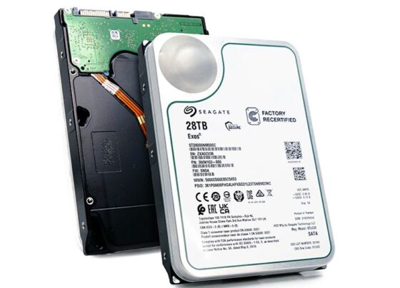 Seagate's EXOS 28TB HDD is the biggest HDD you can buy in retail but somehow more than 200 have gone on sale at various refurbishing shops