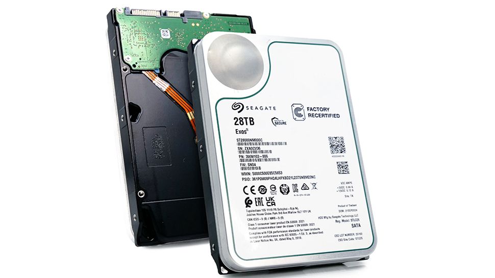 Seagate’s EXOS 28TB HDD is the biggest HDD you can buy in retail but somehow more than 200 have gone on sale at various refurbishing shops