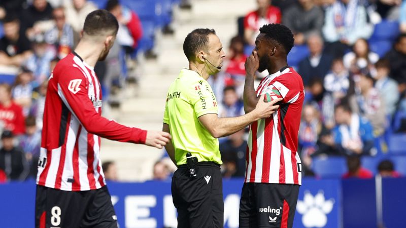 LaLiga match between Espanyol and Athletic Bilbao halted due to alleged racist abuse | CNN