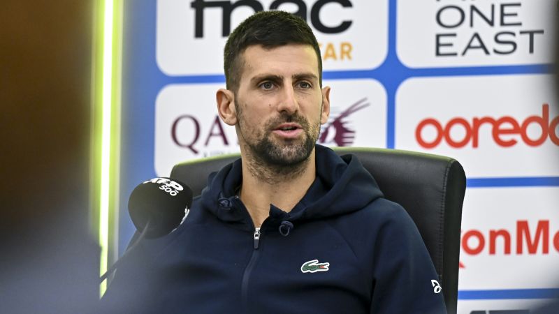 Novak Djokovic says recent doping cases in tennis suggest ‘favoritism’ and are ‘not a good image for our sport’ | CNN