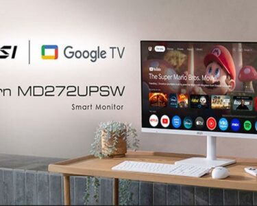 More vendors pushing the smart monitor narrative and MSI just launched a new work display that has Google TV and a remote