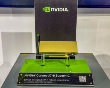 The shape of things to come? Nvidia's super fast 800GBps SuperNIC card spied and this Connect X-8 AIB vaguely resembles a GPU