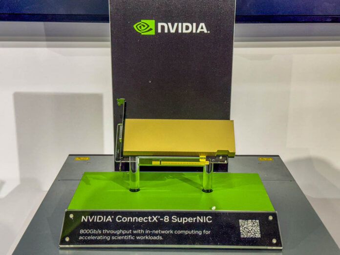 The shape of things to come? Nvidia’s super fast 800GBps SuperNIC card spied and this Connect X-8 AIB vaguely resembles a GPU