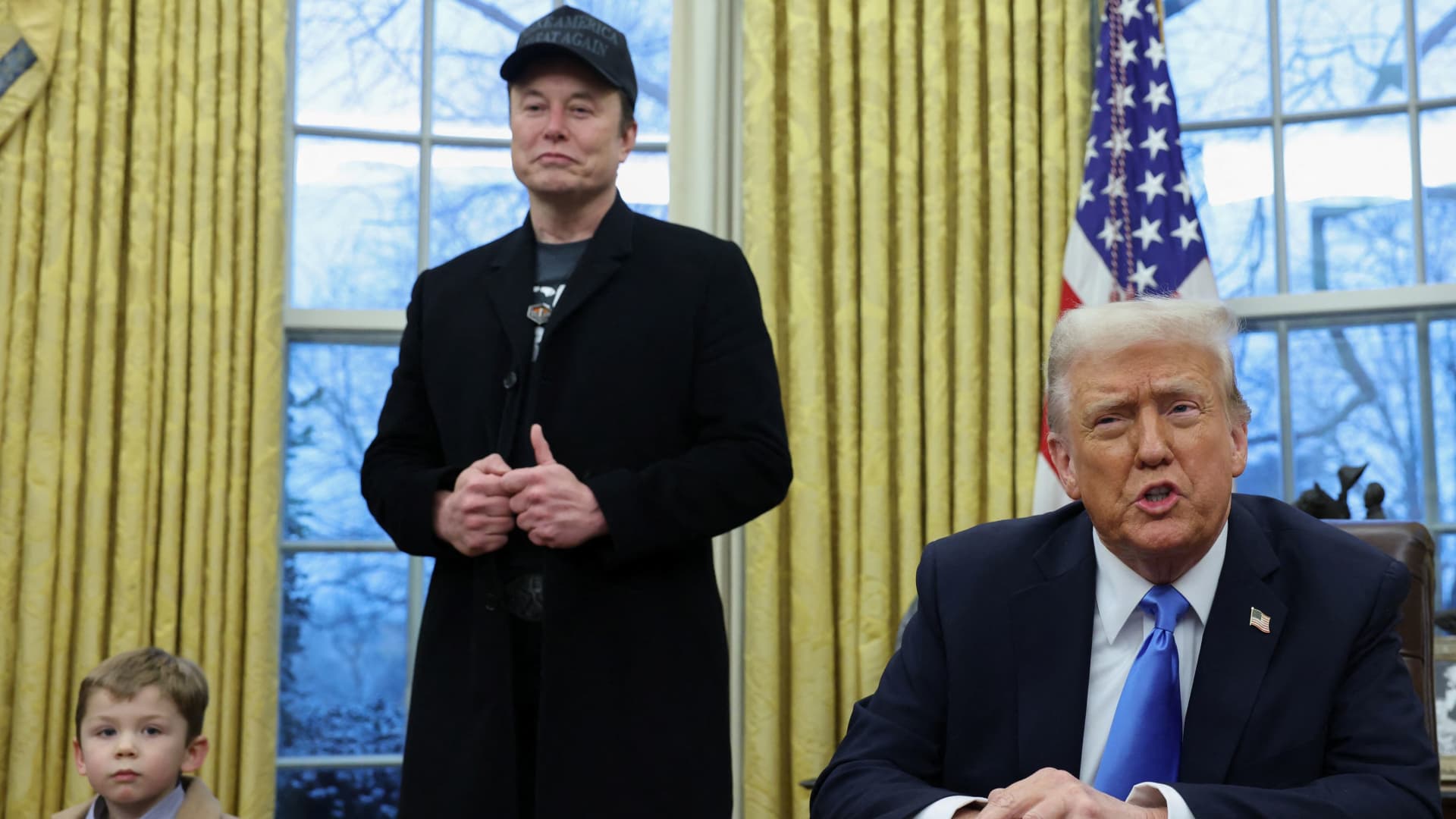 Elon Musk will check with Trump on idea for tax refunds from DOGE savings