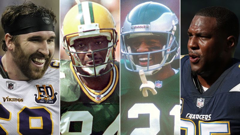 Jared Allen, Sterling Sharpe, Eric Allen and Antonio Gates named to Pro Football Hall of Fame | CNN