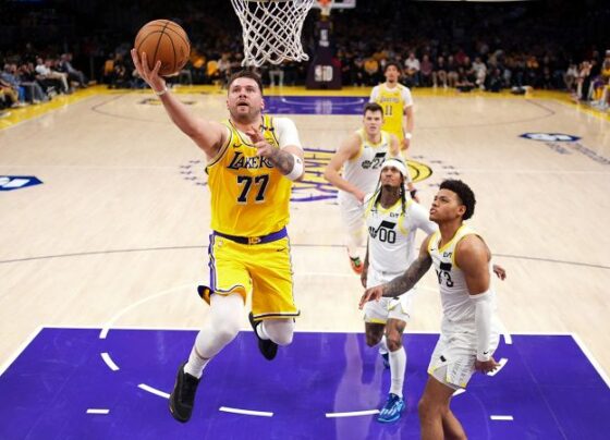 Los Angeles Lakers cruise to win over Utah Jazz in Luka Dončić’s highly anticipated debut | CNN