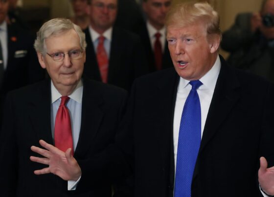 Mitch McConnell warns Trump trade war, tariffs will raise prices