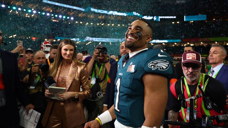 Philadelphia Eagles QB Jalen Hurts ‘still processing’ fairytale win at Super Bowl LIX | CNN