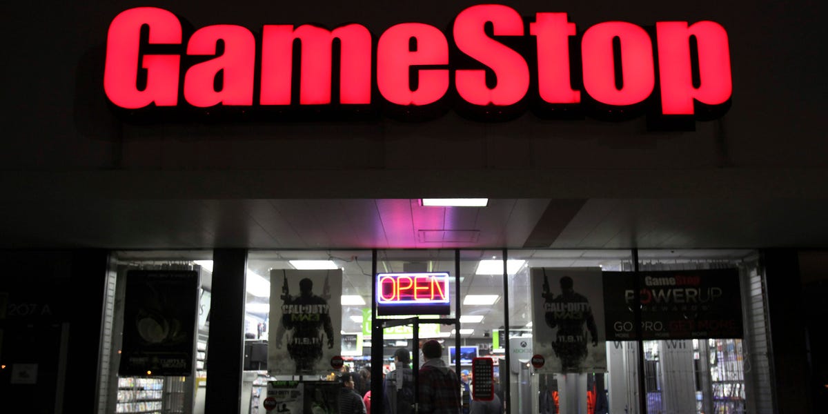 Stock of the day: GameStop jumps 10% on report it could start investing in crypto