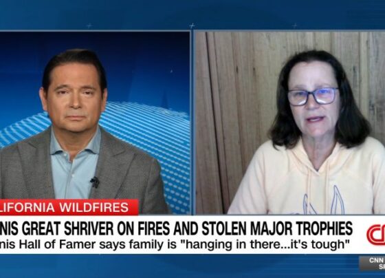 Tennis great Pam Shriver on fires and stolen major trophies | CNN