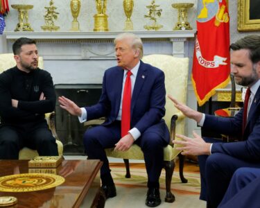 Trump, Vance and Zelenskyy clash at White House Ukraine meeting