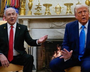 Trump and Netanyahu at White House news conference